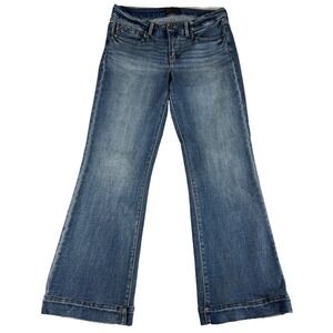 Buckle Black Fit No. 53 Bootcut Jeans Womens 31x34 (34x31.5) Blue Denim Stretch